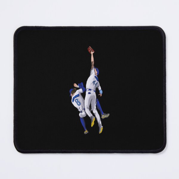 Item preview, Blue Heaven Double Catch Baseball Art designed and sold by DANAROADNAX.