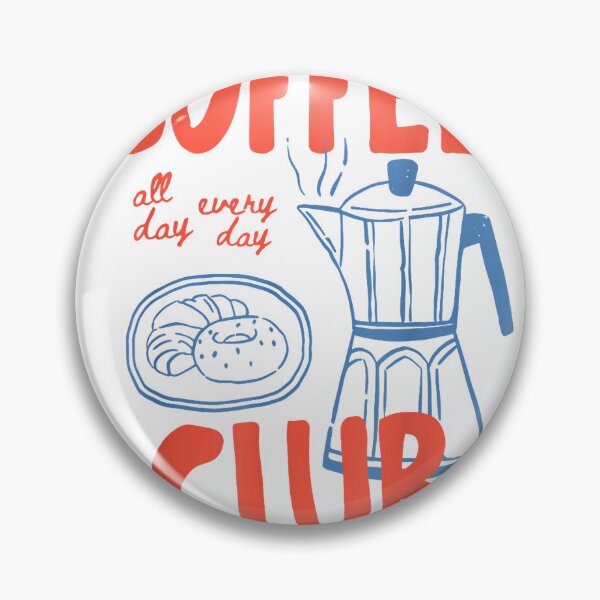 Item preview, Coffee Club Retro Coffee Graphic for Coffee Lover Men Women T-Shirt designed and sold by i-m-p-e-x.