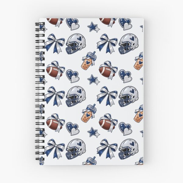 Item preview, Dallas Football Pattern – Navy & Silver Game Day designed and sold by SnugbugStudios.
