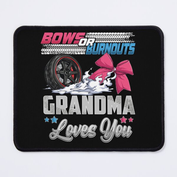 Item preview, burnouts or Bows Gender Reveal Party Announcement Grandma designed and sold by MarlaMaloneShop.
