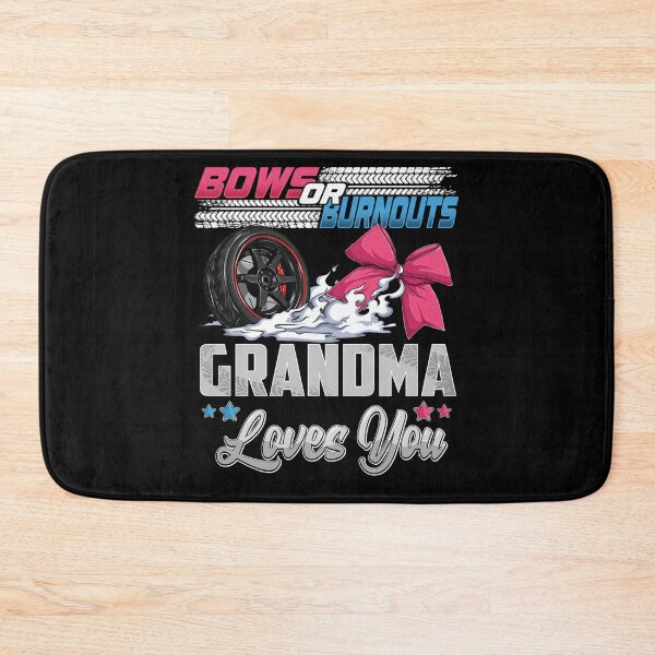 Item preview, burnouts or Bows Gender Reveal Party Announcement Grandma designed and sold by MarlaMaloneShop.