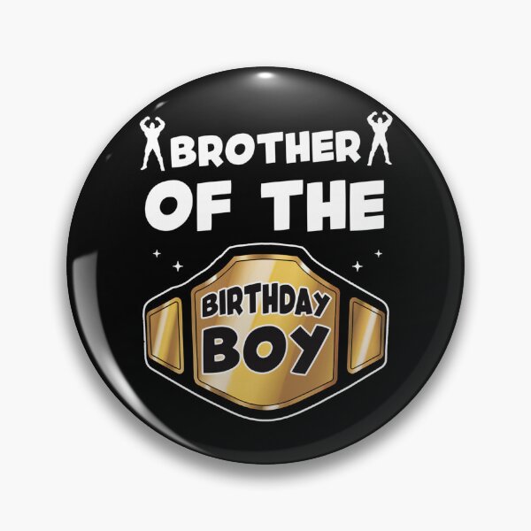 Item preview, Brother of The Birthday Boy Wrestling Belt Birthday Boys designed and sold by MarlaMaloneShop.