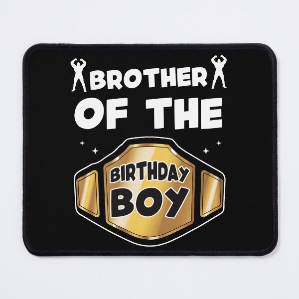 Item preview, Brother of The Birthday Boy Wrestling Belt Birthday Boys designed and sold by MarlaMaloneShop.