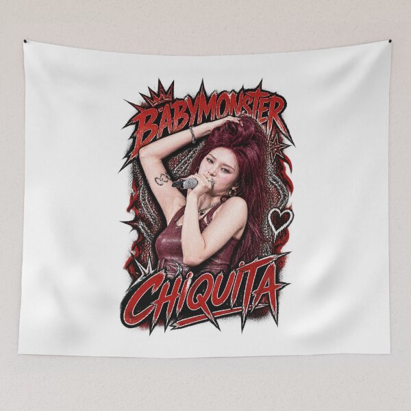 Item preview, Aggressive Gothic Typography BABYMONSTER Chiquita Live Stage designed and sold by Valereekmerch.