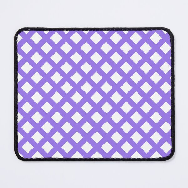 Item preview, Purple White Lattice Pattern designed and sold by ArtbyDebbieC.