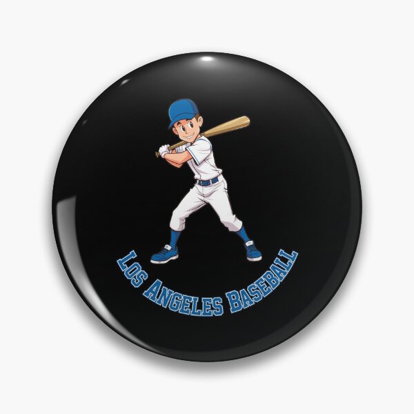 Item preview, Los Angeles Baseball Anime Batter Art designed and sold by DANAROADNAX.
