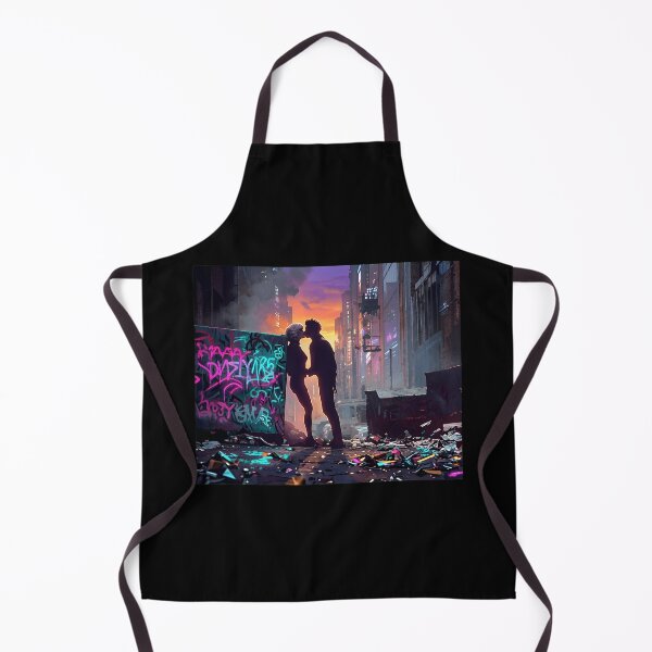 Item preview, Alleyway Kissd Silhouetted Backlight Drama designed and sold by Dropleader.