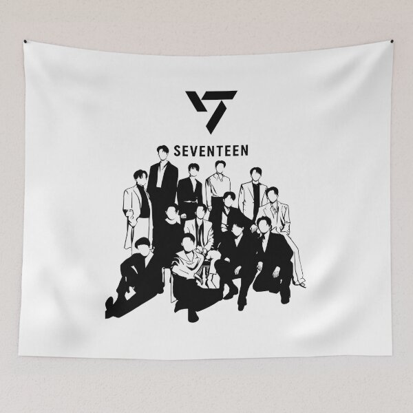 Item preview, K-pop Group Illustration Mug designed and sold by Centano94.
