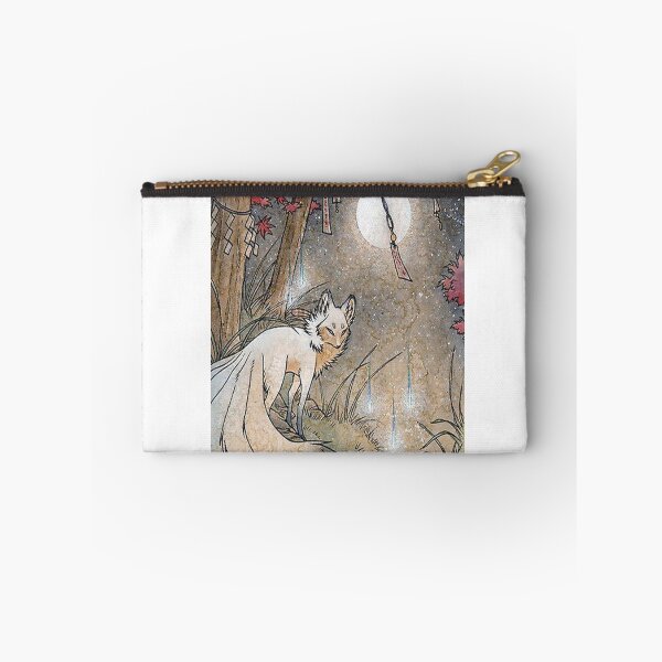 Item preview, Fox and Wisps Under the Moon and Maple Leaves Journal designed and sold by MarcusLyle.