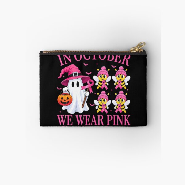 Item preview, In October We Wear Pink Halloween Awareness designed and sold by VioletNance.