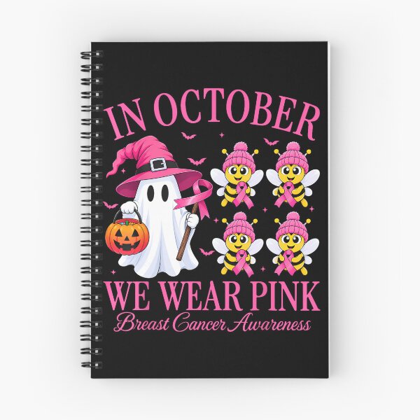 Item preview, In October We Wear Pink Halloween Awareness designed and sold by VioletNance.