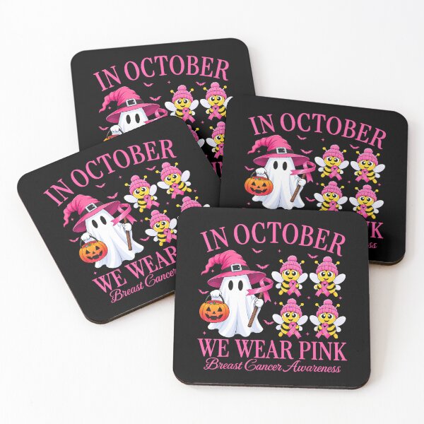 Item preview, In October We Wear Pink Halloween Awareness designed and sold by VioletNance.