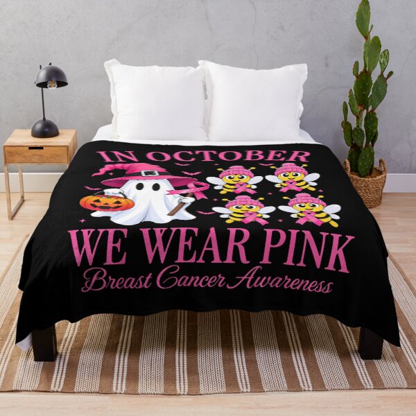Item preview, In October We Wear Pink Halloween Awareness designed and sold by VioletNance.