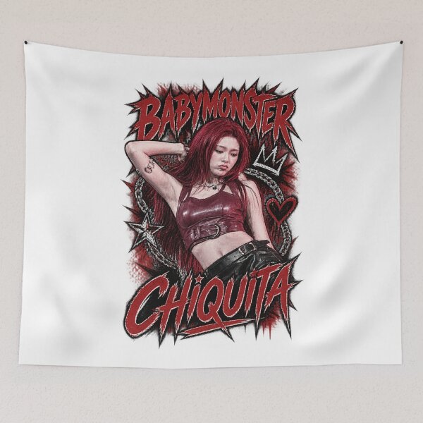 Item preview, Heavy Chrome Lettering BABYMONSTER Chiquita Concert Performance designed and sold by Valereekmerch.