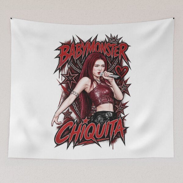 Item preview, Dark Streetwear Style BABYMONSTER Chiquita Iconic Visual designed and sold by Valereekmerch.