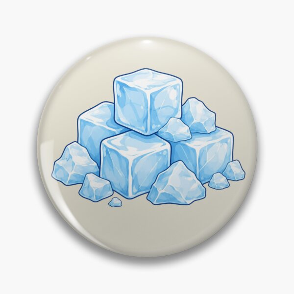 Item preview, Cute Ice Cubes Illustration for Cold Drinks and Summer Lovers designed and sold by Theproxmrt.