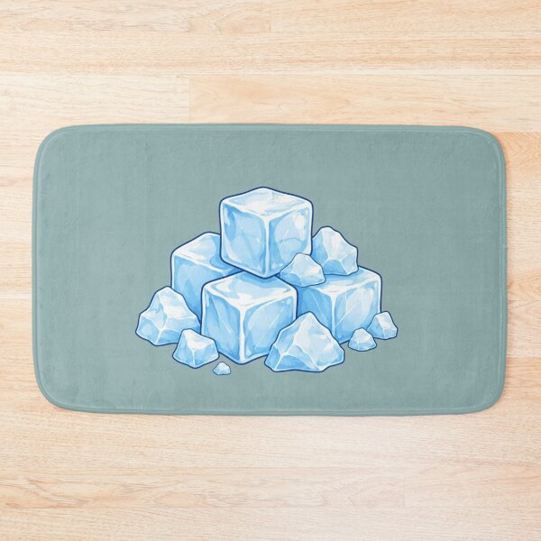 Item preview, Cute Ice Cubes Illustration for Cold Drinks and Summer Lovers designed and sold by Theproxmrt.