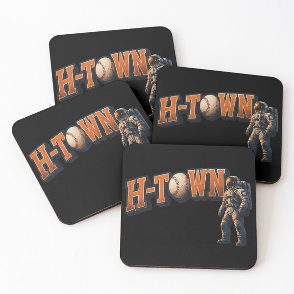 Item preview, H-Town Astronaut Baseball  Design designed and sold by DANAROADNAX.