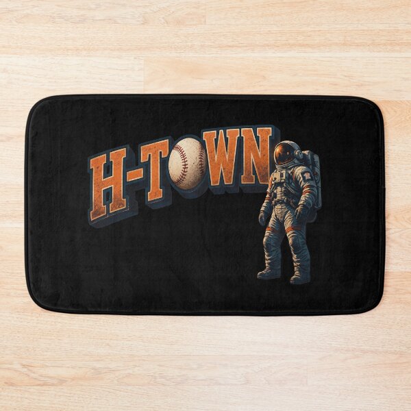 Item preview, H-Town Astronaut Baseball  Design designed and sold by DANAROADNAX.