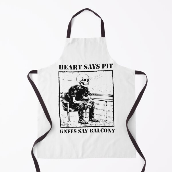 Item preview, Skeleton Heart Says Pit Knees Balcony designed and sold by JOSHUAUINNEY.