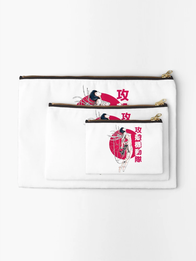 Thumbnail 2 of 4, Zipper Pouch, Ghost In The Shell - Sun designed and sold by RickThe3rd.