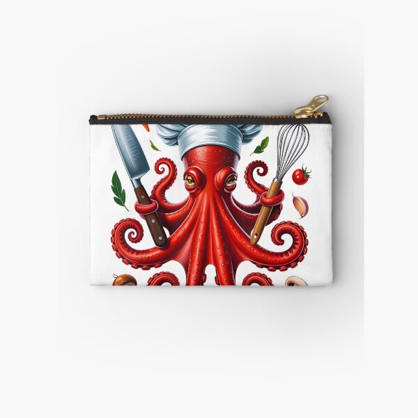 Item preview, Chef Octopus Cooking Chef Cook Koch T-Shirt designed and sold by Offhand.