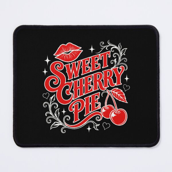 Item preview, Sweet Cherry Pie Retro Lips Cherry Design designed and sold by KaylaDiaz30517.