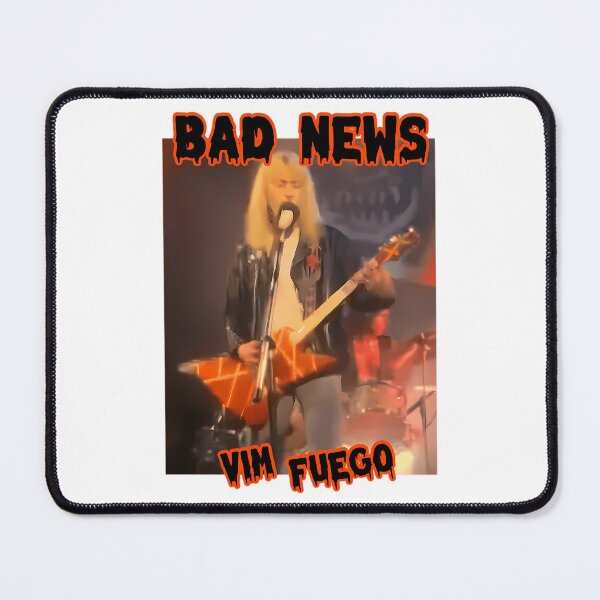 Item preview, Bad News Band Vim Fuego Heavy Metal Bottom The Young Ones Comedy Funny designed and sold by desertrider.