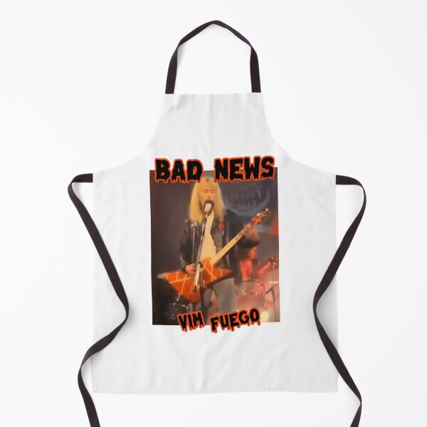 Item preview, Bad News Band Vim Fuego Heavy Metal Bottom The Young Ones Comedy Funny designed and sold by desertrider.