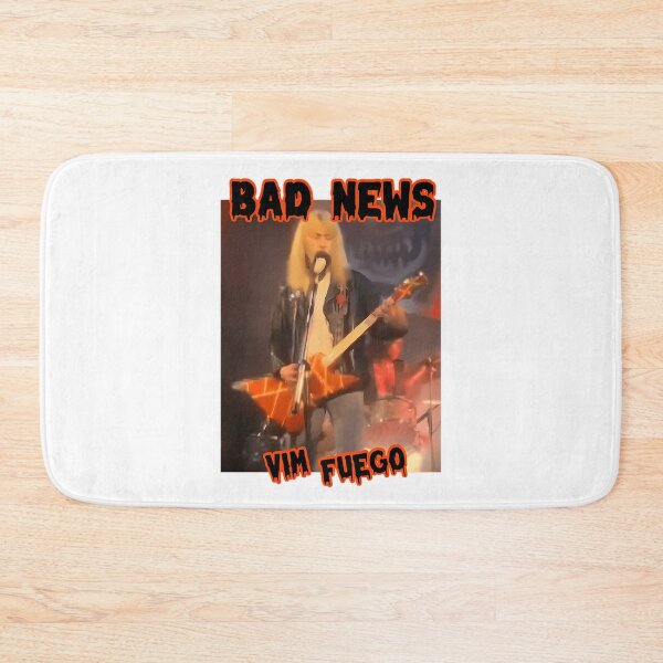 Item preview, Bad News Band Vim Fuego Heavy Metal Bottom The Young Ones Comedy Funny designed and sold by desertrider.