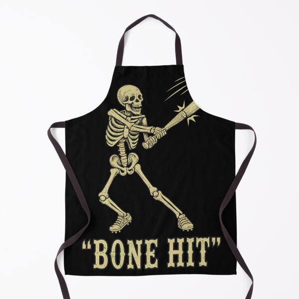 Item preview, Bone Hit Skeleton Baseball Player Vintage Art designed and sold by DANAROADNAX.