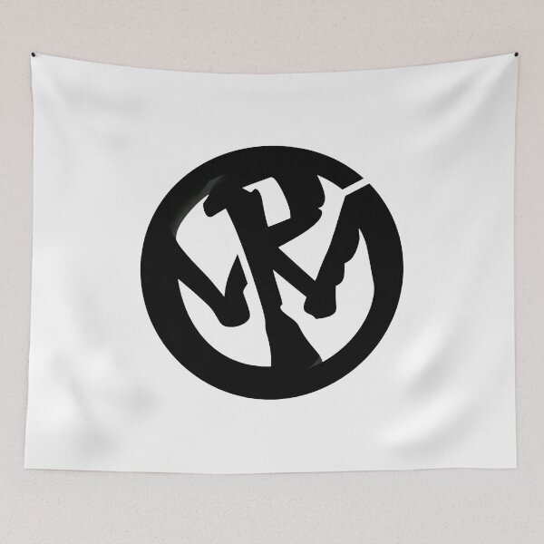 Item preview, Black Brushstroke R Monograms designed and sold by Dropleader.