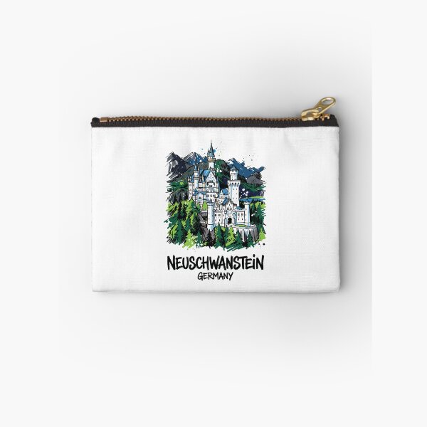 Item preview, Neuschwanstein Castle Bavaria Germany Art designed and sold by Merch by Das Design Studio.