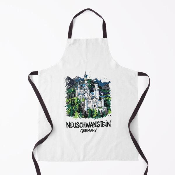 Item preview, Neuschwanstein Castle Bavaria Germany Art designed and sold by Merch by Das Design Studio.