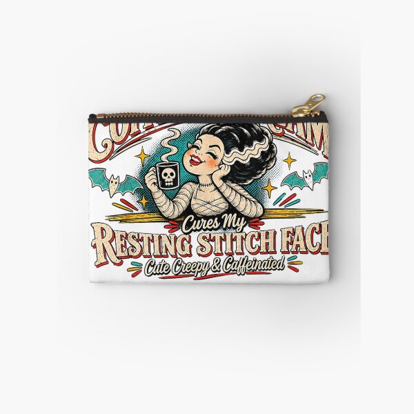 Item preview, Coffee Scream Cures My Resting Stitch Face Cute T-Shirt designed and sold by Magoya Store ⭐⭐⭐⭐⭐.