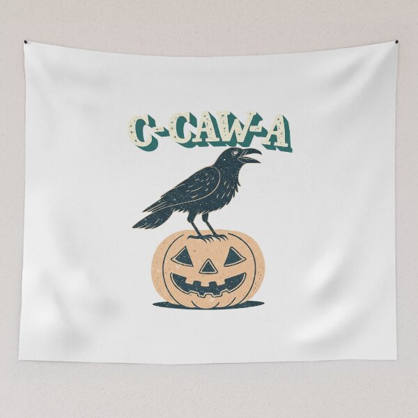 Item preview, Crow Pumpkin Halloween  designed and sold by larajonathan.