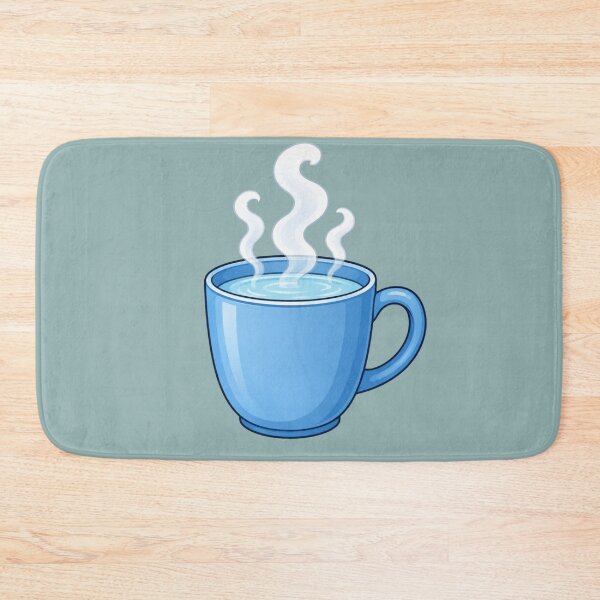 Item preview, Hot Blue Coffee Cup Illustration for Cozy Drink Lovers designed and sold by Theproxmrt.