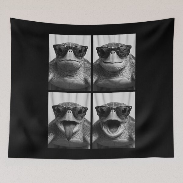 Item preview, Cool Sea Turtles Sunglasses Ocean Animal Meme Selfie Booth designed and sold by MarlaMaloneShop.