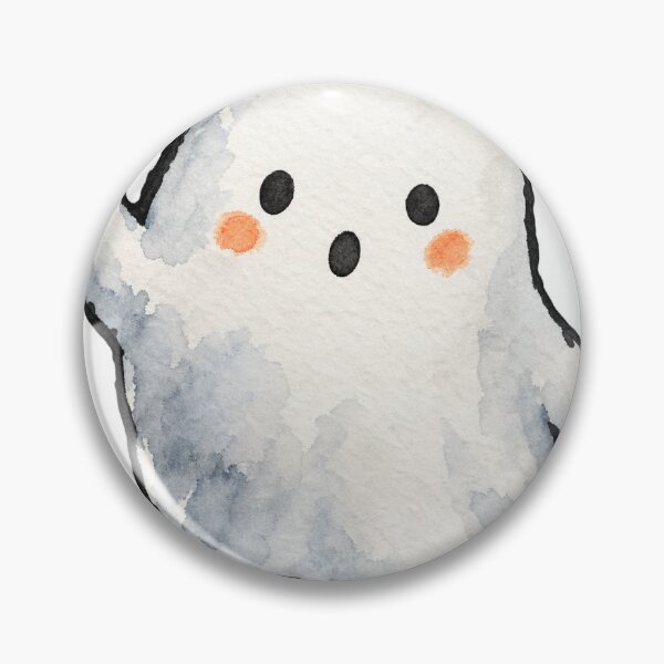Item preview, Cute Little Waving Halloween Ghost Illustration designed and sold by Jessie's Palette.