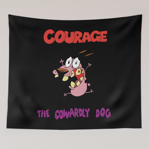 Item preview, Courage the Cowardly Dog Cartoon designed and sold by ColinStol.