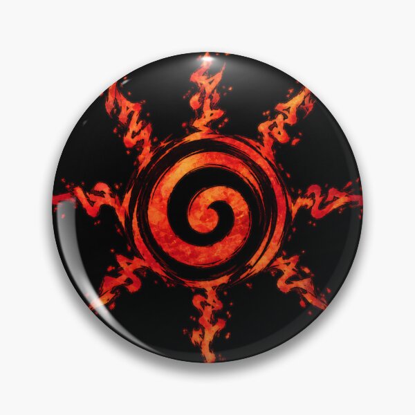 Item preview, Naruto Eight Trigrams Nine Tails Seal Anime designed and sold by QubekShop.