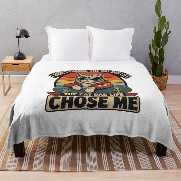 Item preview, Cool Cat Dad Life Retro Sunset designed and sold by OlyvieArt.