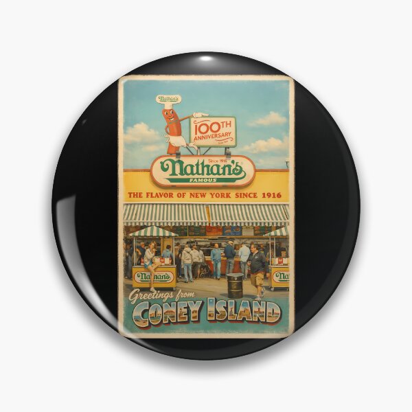 Item preview, Nathan'S Greetings From Coney Island New York designed and sold by laura-lins-lab.