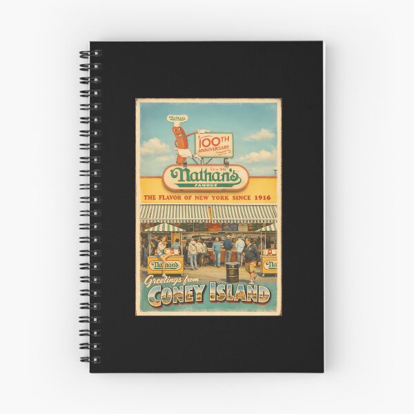 Item preview, Nathan'S Greetings From Coney Island New York designed and sold by laura-lins-lab.