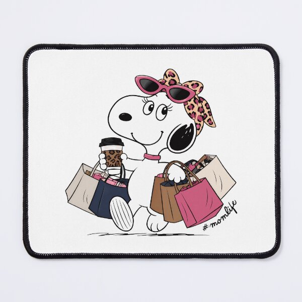 Item preview, Chic Dog Mom Shopping Coffee Fun  designed and sold by drigue.