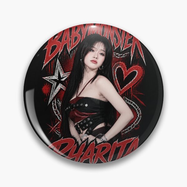 Item preview,  Dark Heavy Metal Concept BABYMONSTER Pharita Vocal Power designed and sold by Valereekmerch.