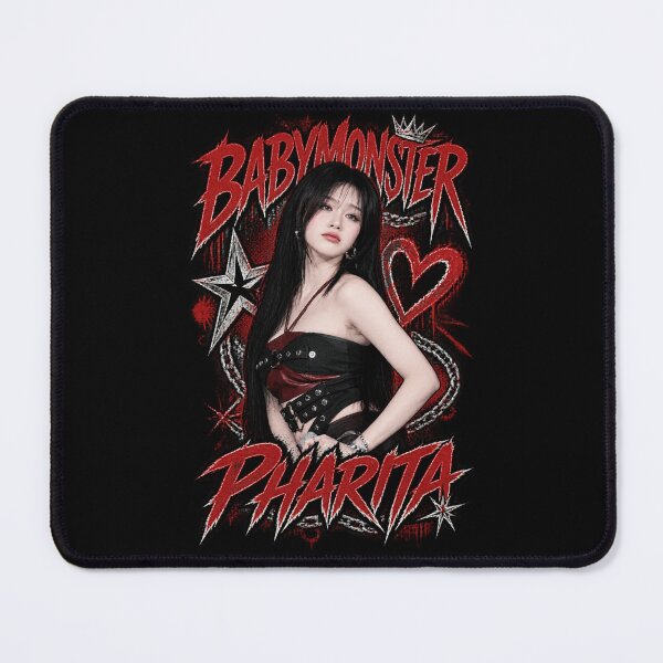 Item preview,  Dark Heavy Metal Concept BABYMONSTER Pharita Vocal Power designed and sold by Valereekmerch.