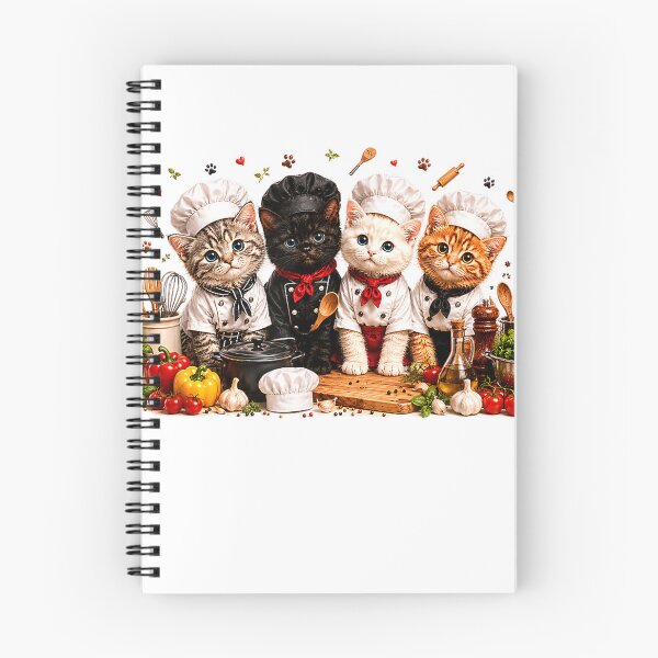 Item preview, Cats Chef Cooking Funny Kitty Baking Women Girls Kids cat T-Shirt designed and sold by eBoy31.