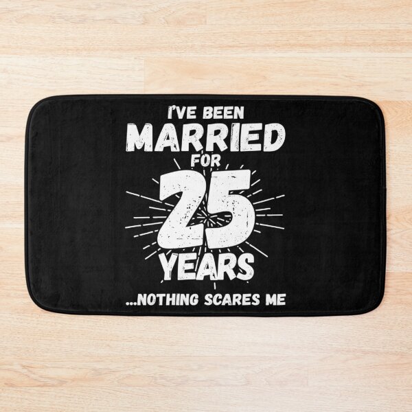 Item preview, Couples Married 25 Years - Funny 25th Wedding Anniversary designed and sold by MarlaMaloneShop.