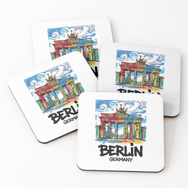 Item preview, Brandenburg Gate Berlin Germany Art Print designed and sold by Merch by Das Design Studio.